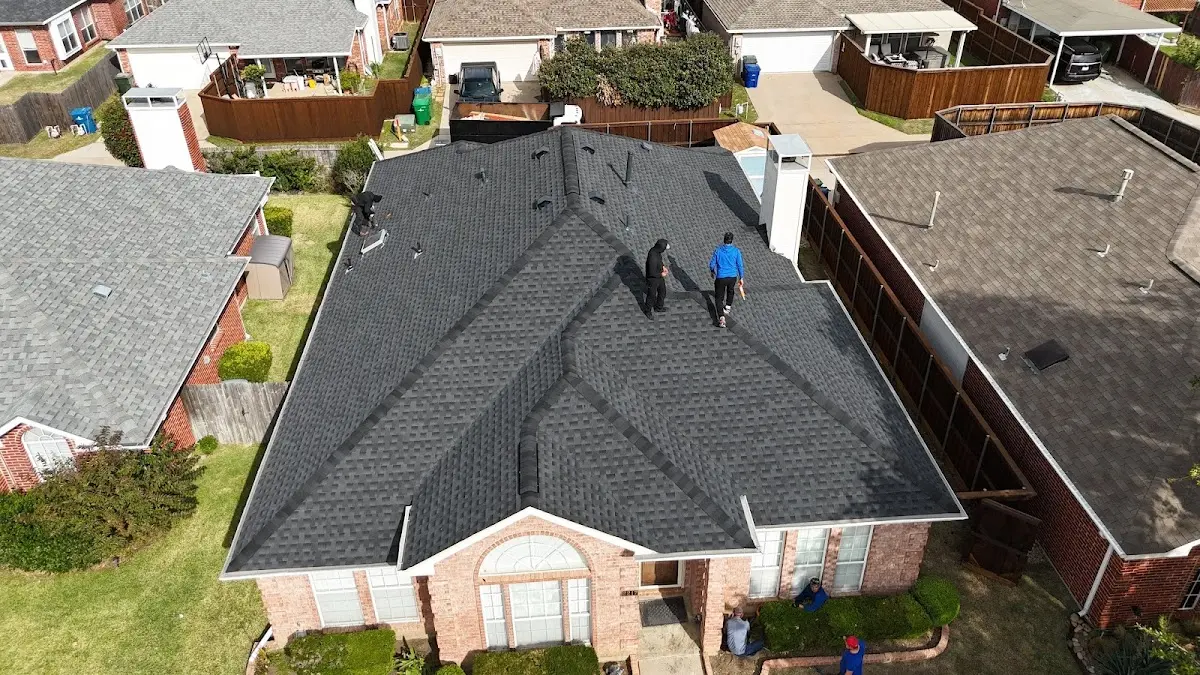 Commercial Roofing work in progress on a Winter Garden property
